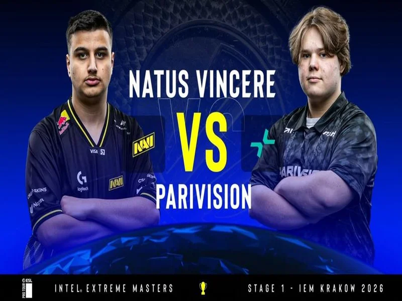 IEM克拉科夫2026:学院派的对决!NAVI 2-1 PV